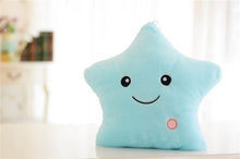 将图片加载到图库查看器,34CM Creative Toy Luminous Pillow Soft Stuffed Plush Glowing Colorful Stars Cushion Led Light Toys Gift For Kids Children Girls