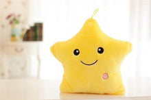 将图片加载到图库查看器,34CM Creative Toy Luminous Pillow Soft Stuffed Plush Glowing Colorful Stars Cushion Led Light Toys Gift For Kids Children Girls