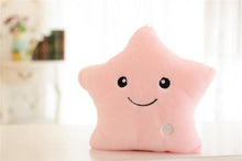 将图片加载到图库查看器,34CM Creative Toy Luminous Pillow Soft Stuffed Plush Glowing Colorful Stars Cushion Led Light Toys Gift For Kids Children Girls