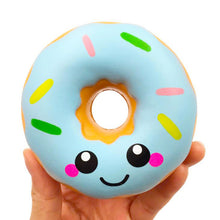 将图片加载到图库查看器，Jumbo Cheese Chocolate Biscuits Cute Squishy Slow Rising Soft Squeeze Toy Phone Strap Scented Relieve Stress Funny Kid Xmas Gift
