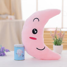 将图片加载到图库查看器，34CM Creative Toy Luminous Pillow Soft Stuffed Plush Glowing Colorful Stars Cushion Led Light Toys Gift For Kids Children Girls

